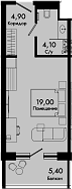 Продается 1-комн. квартира, 28 м²