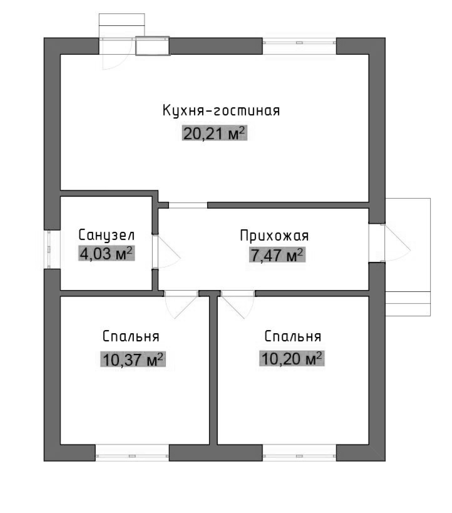 Коттедж в «Коттеджный поселок Лесное»