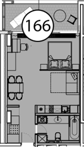 Планировка 55.9 м²
