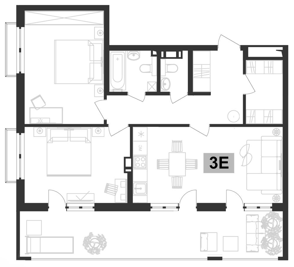 Продается 3-комн. квартира, 69.46 м²