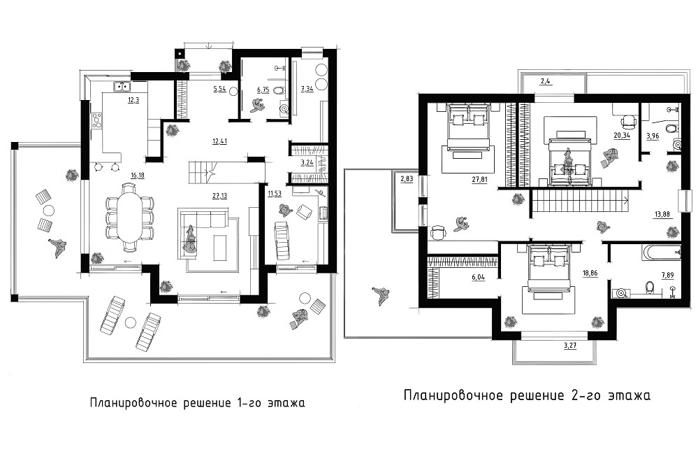 Планировка 396 м²