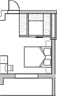 Планировка 22.2 м²