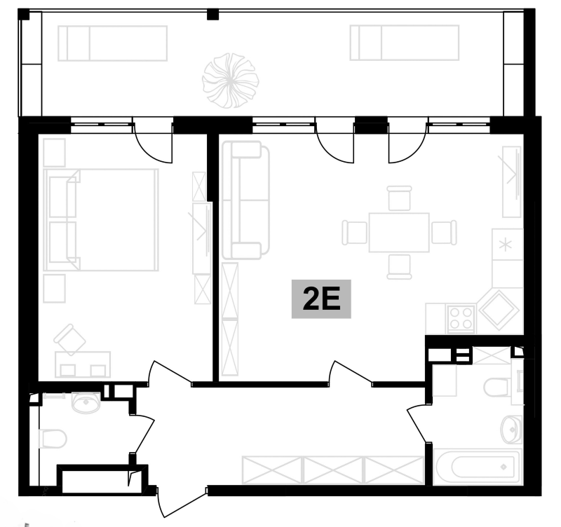 Продается 2-комн. квартира, 59.7 м²