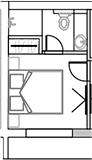Планировка 18.7 м²