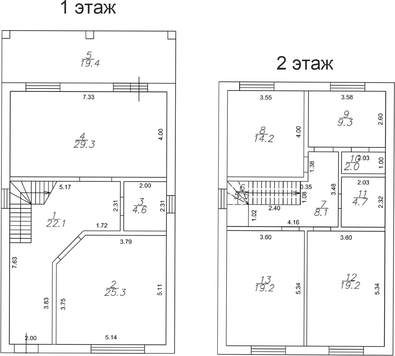 Планировка 100 м²