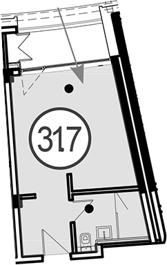 Планировка 31.7 м²