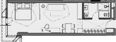 Планировка 47.6 м²