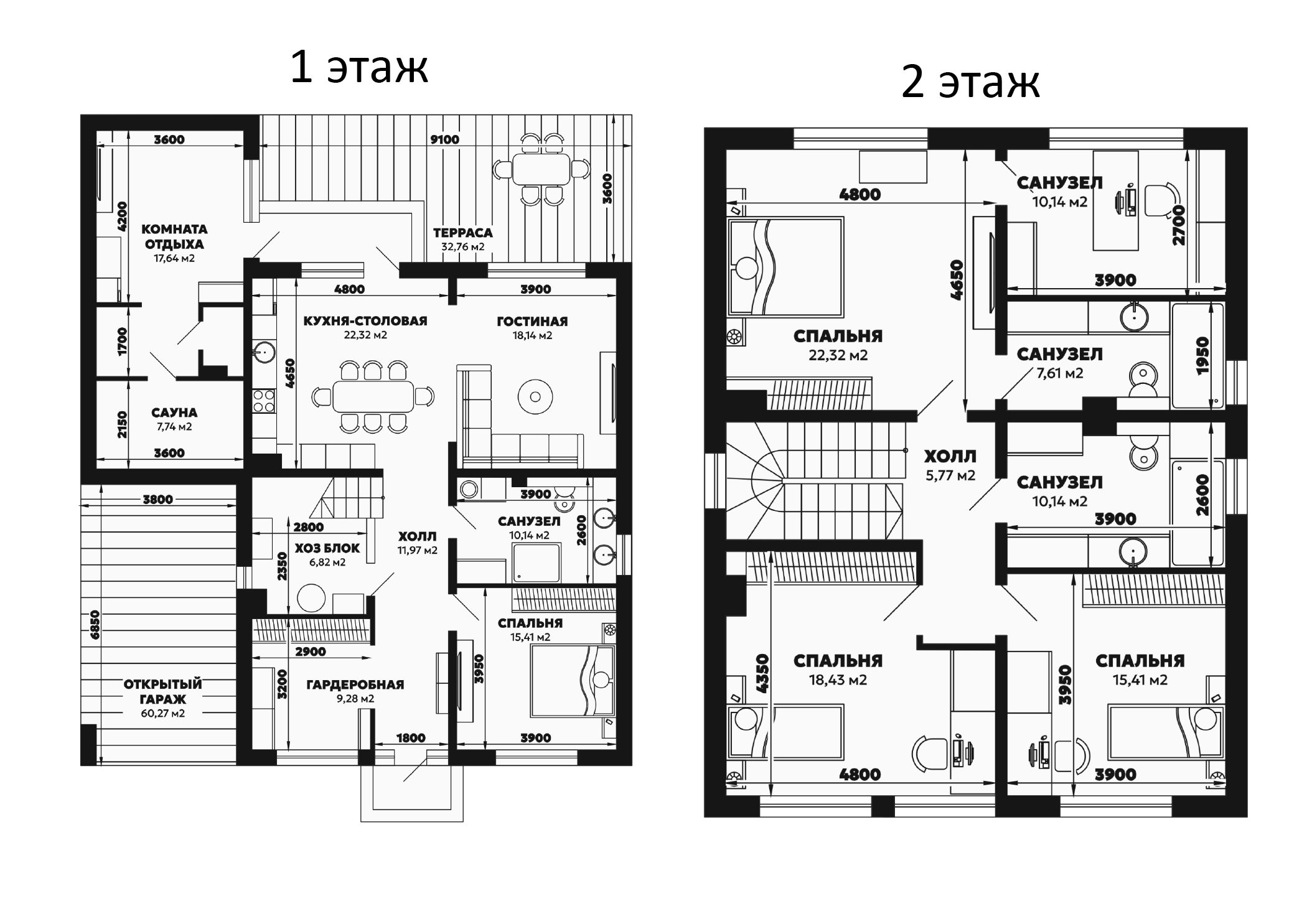 Планировка 220 м²