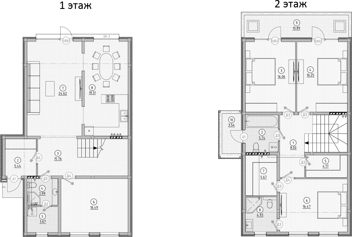 Планировка 188.05 м²