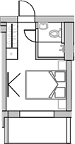 Планировка 19 м²