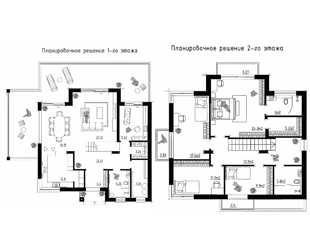 Планировка 310.5 м²