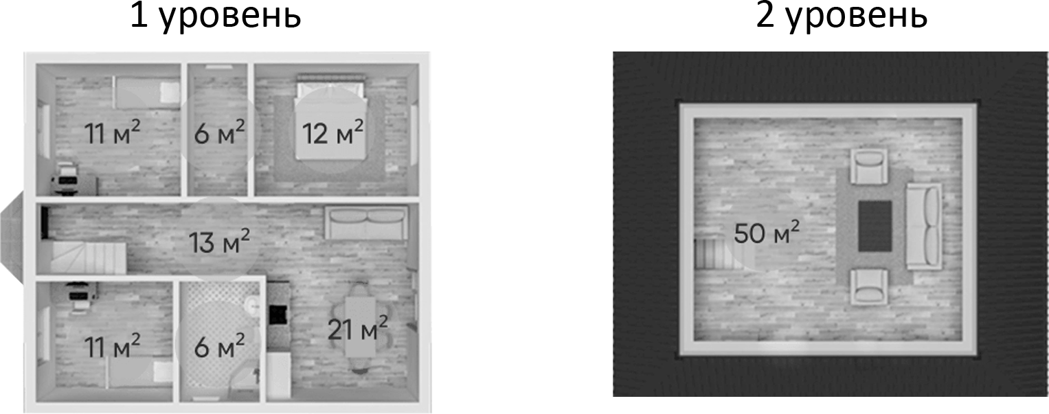 Планировка 130 м²