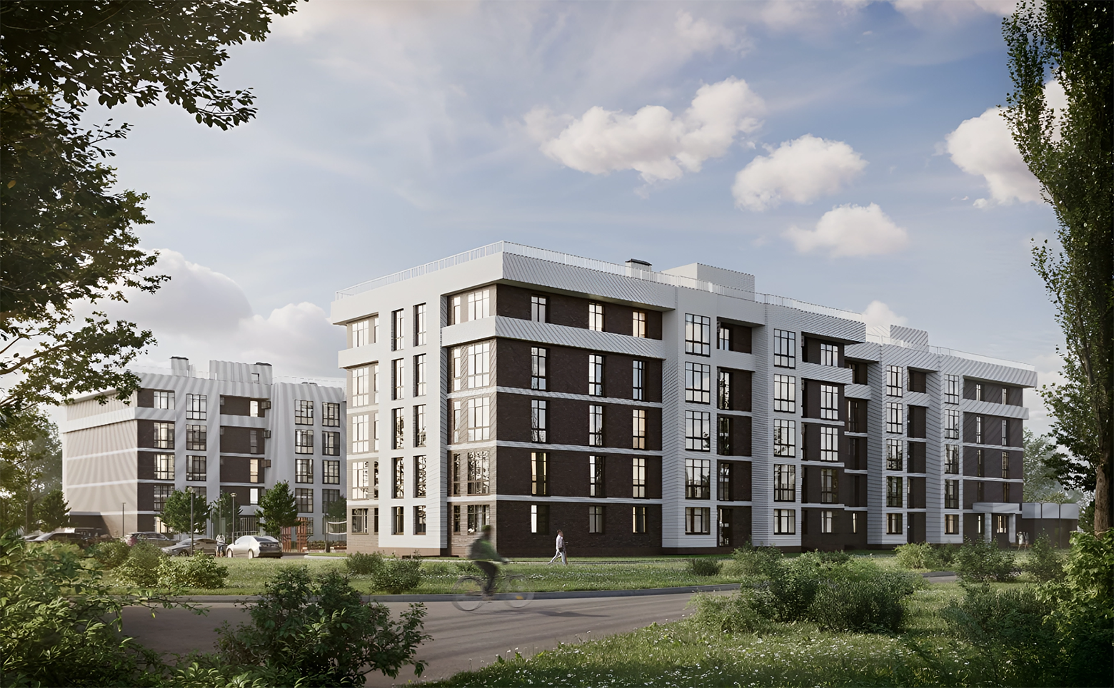 Студия квартира, 28.8 м² в ЖК Лермонтов