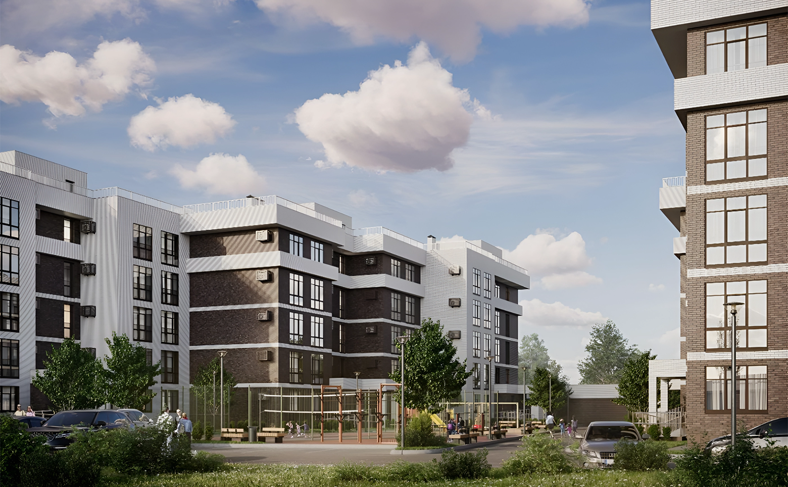 Студия квартира, 28.8 м² в ЖК Лермонтов