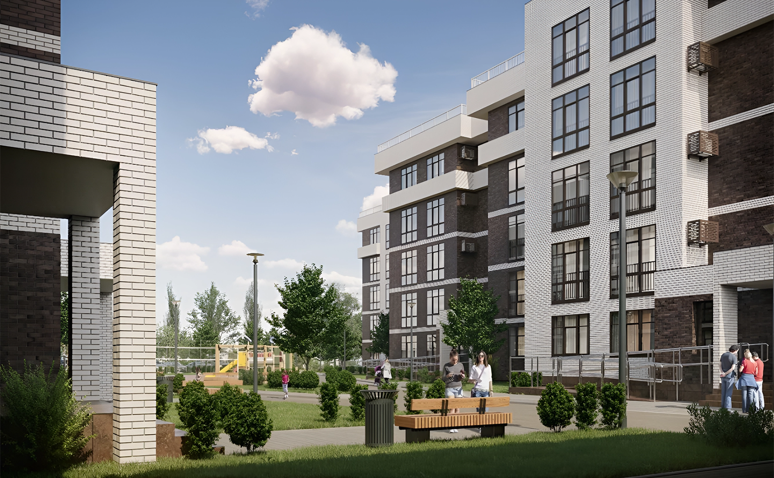 Студия квартира, 28.8 м² в ЖК Лермонтов