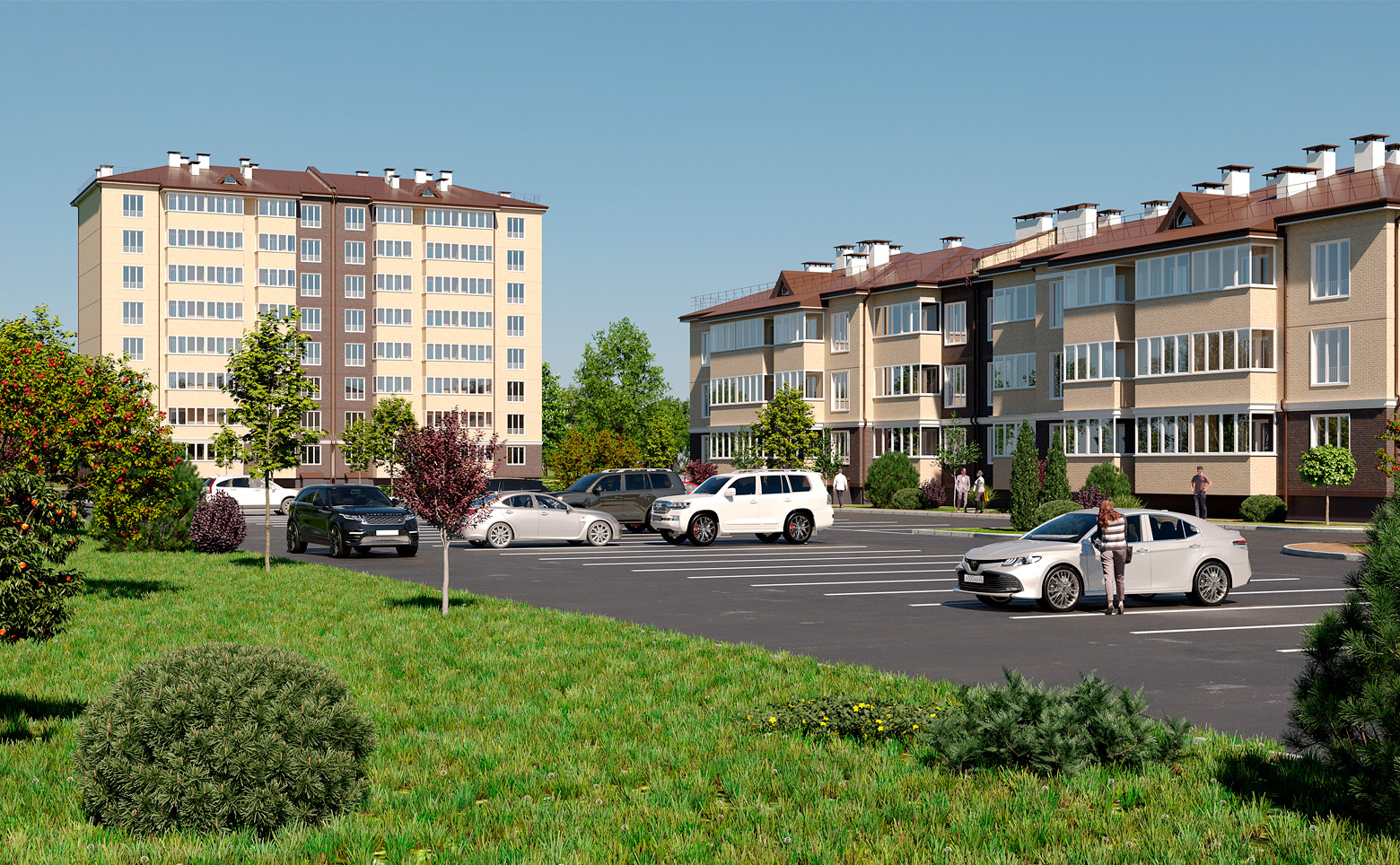 1-комн. квартира, 34.17 м² в ЖК Фруктовый сад