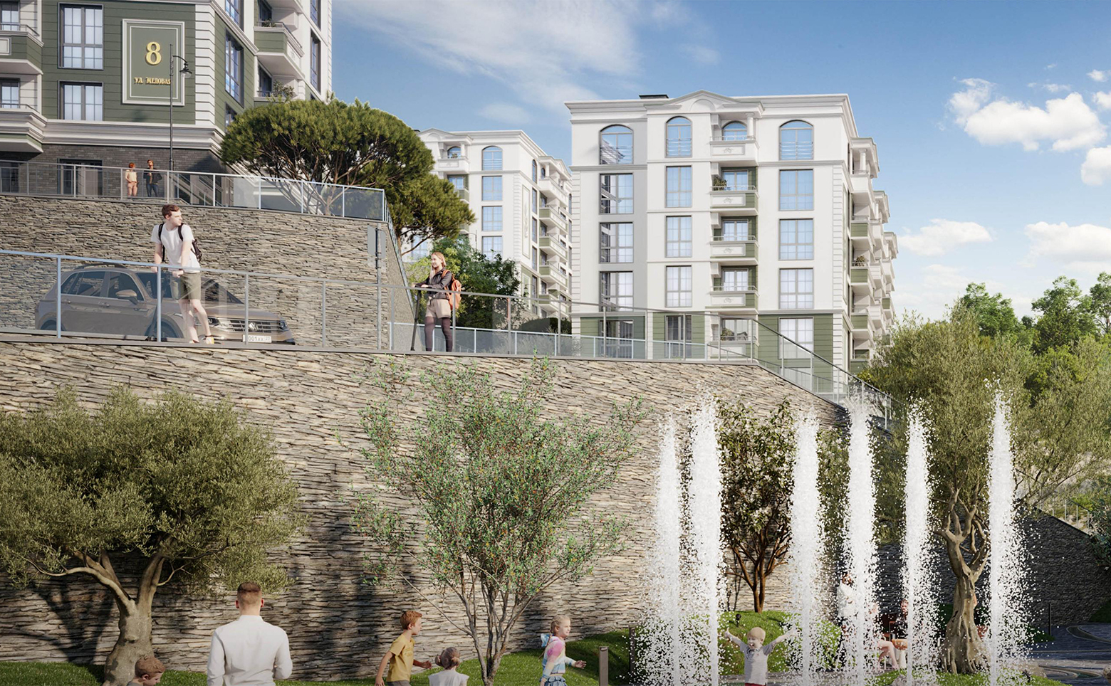 Студия квартира, 25.7 м² в ЖК Оливия