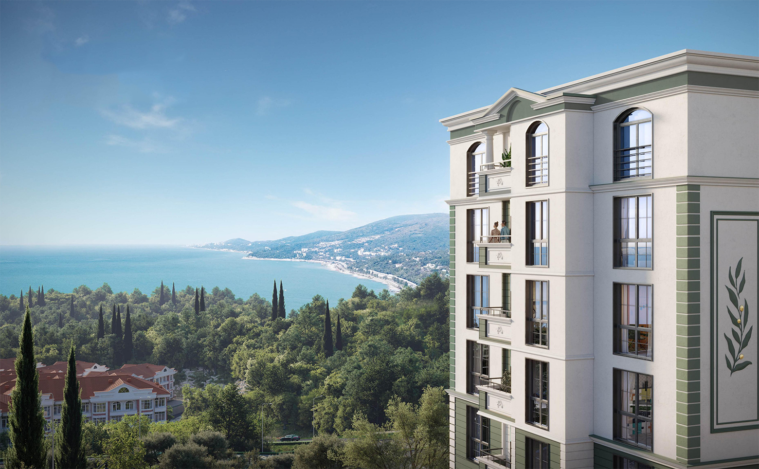 Студия квартира, 25.7 м² в ЖК Оливия