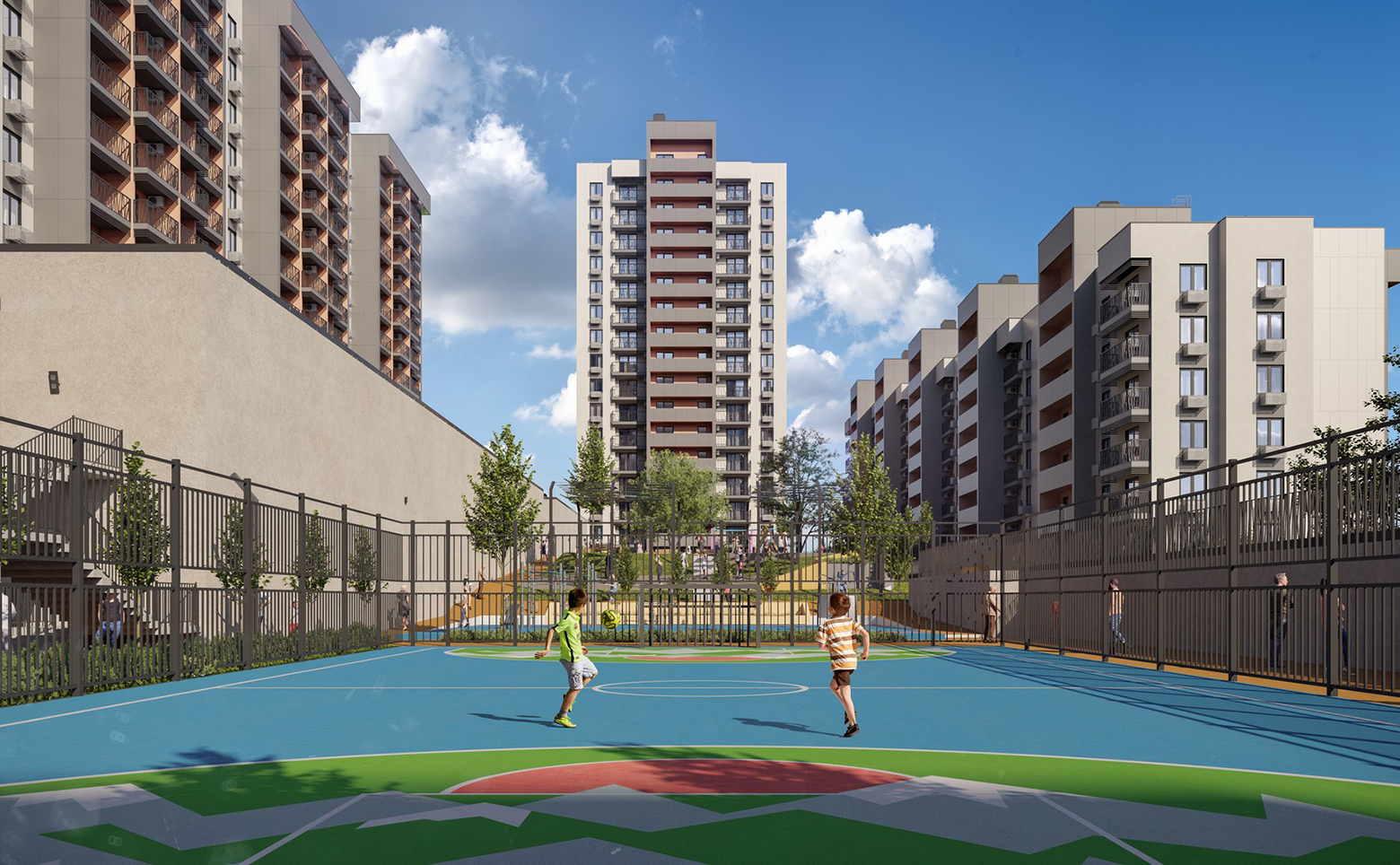 2-комн. квартира, 56 м² в ЖК Горный квартал