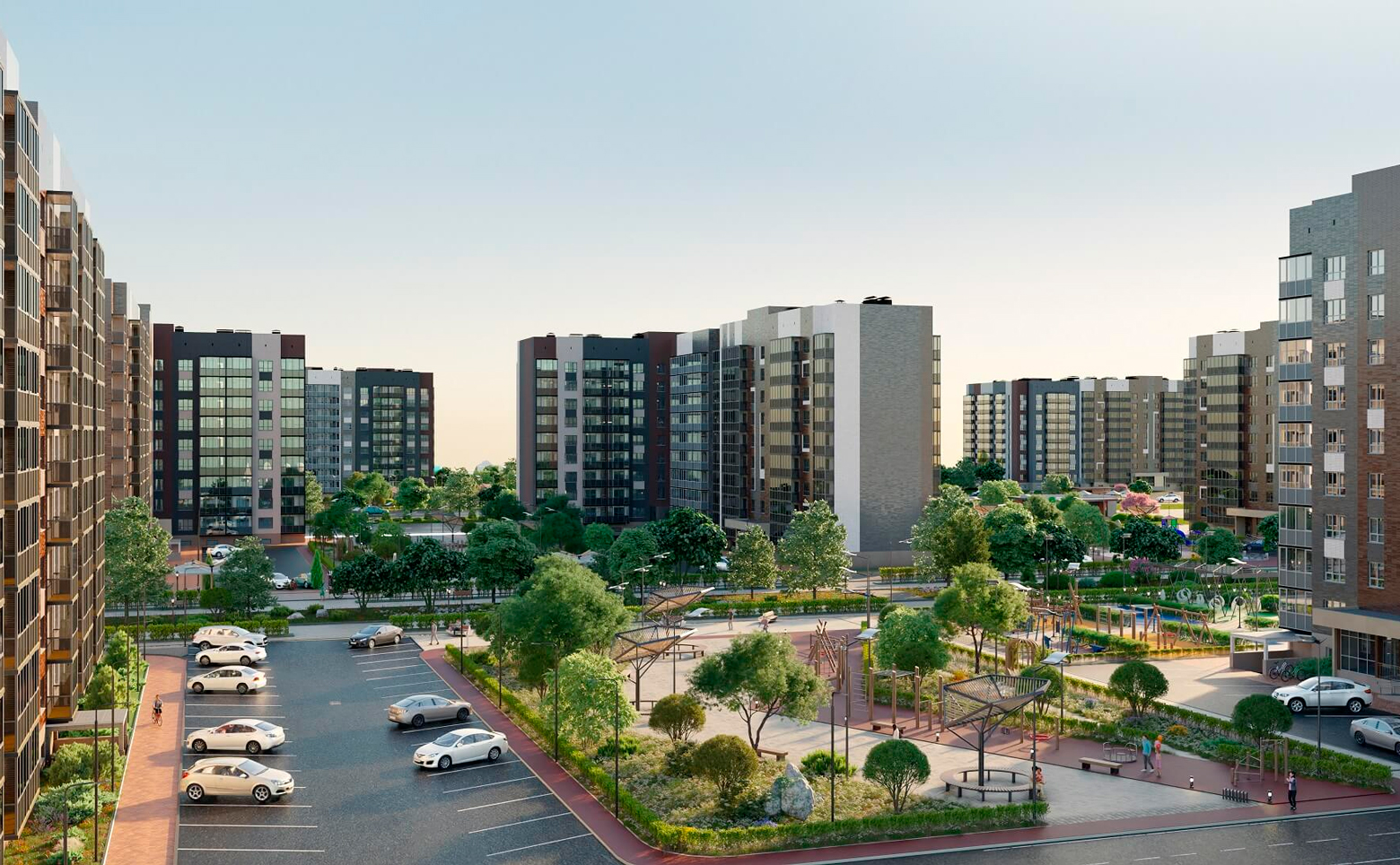 Студия квартира, 25.49 м² в ЖК Предгорье Лаго-Наки