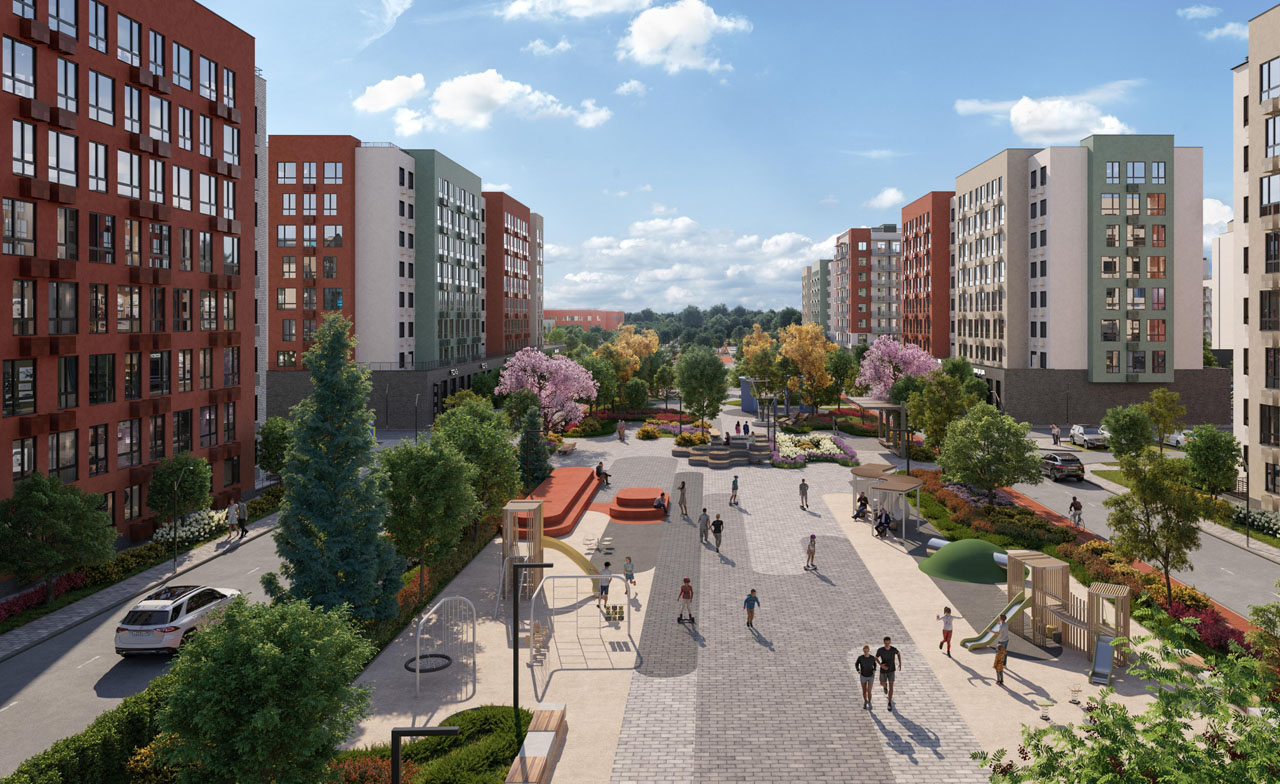 4-комн. квартира, 113.79 м² в ЖК Цветной бульвар