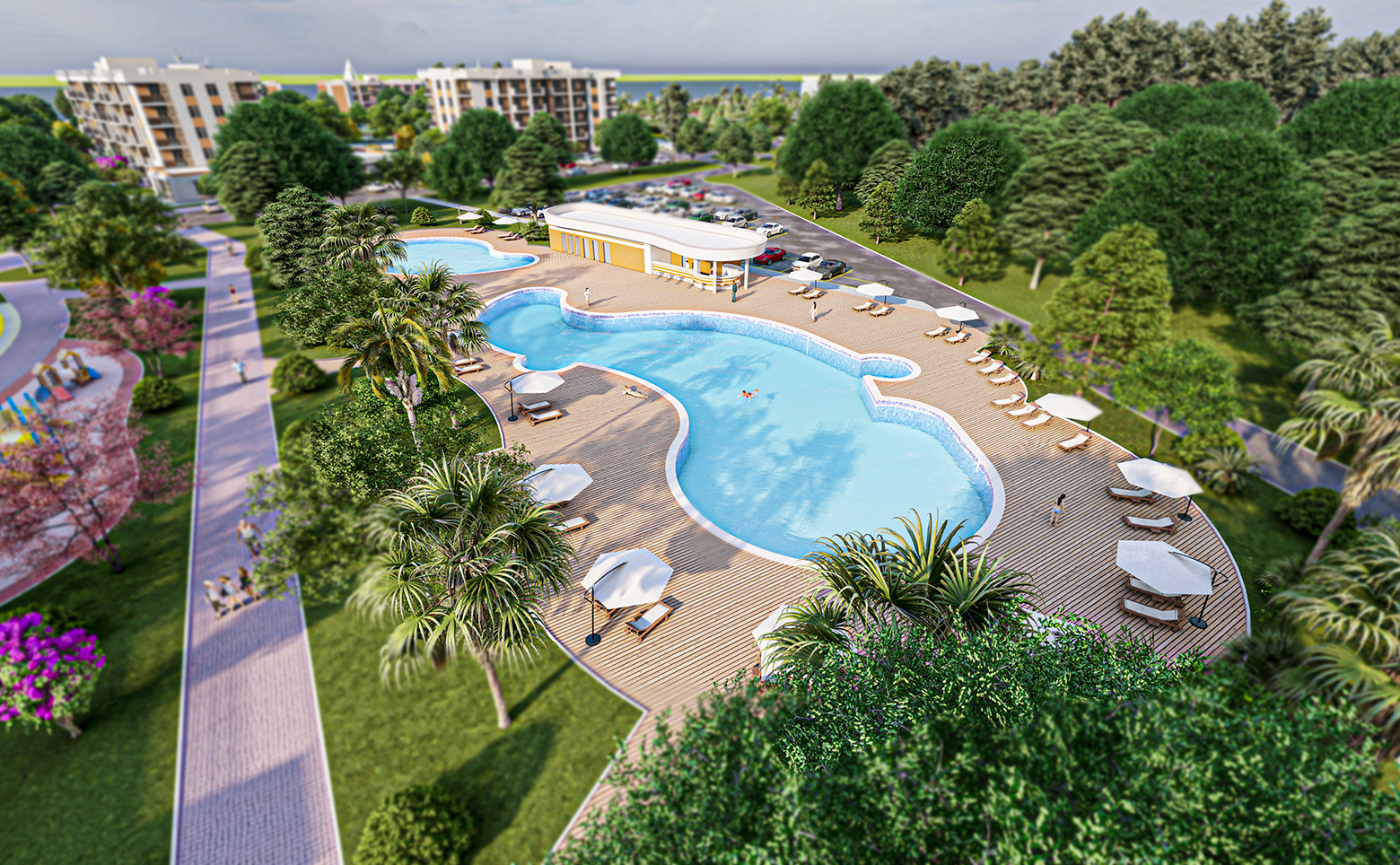 Студия квартира, 26.2 м² в ЖК МореТут