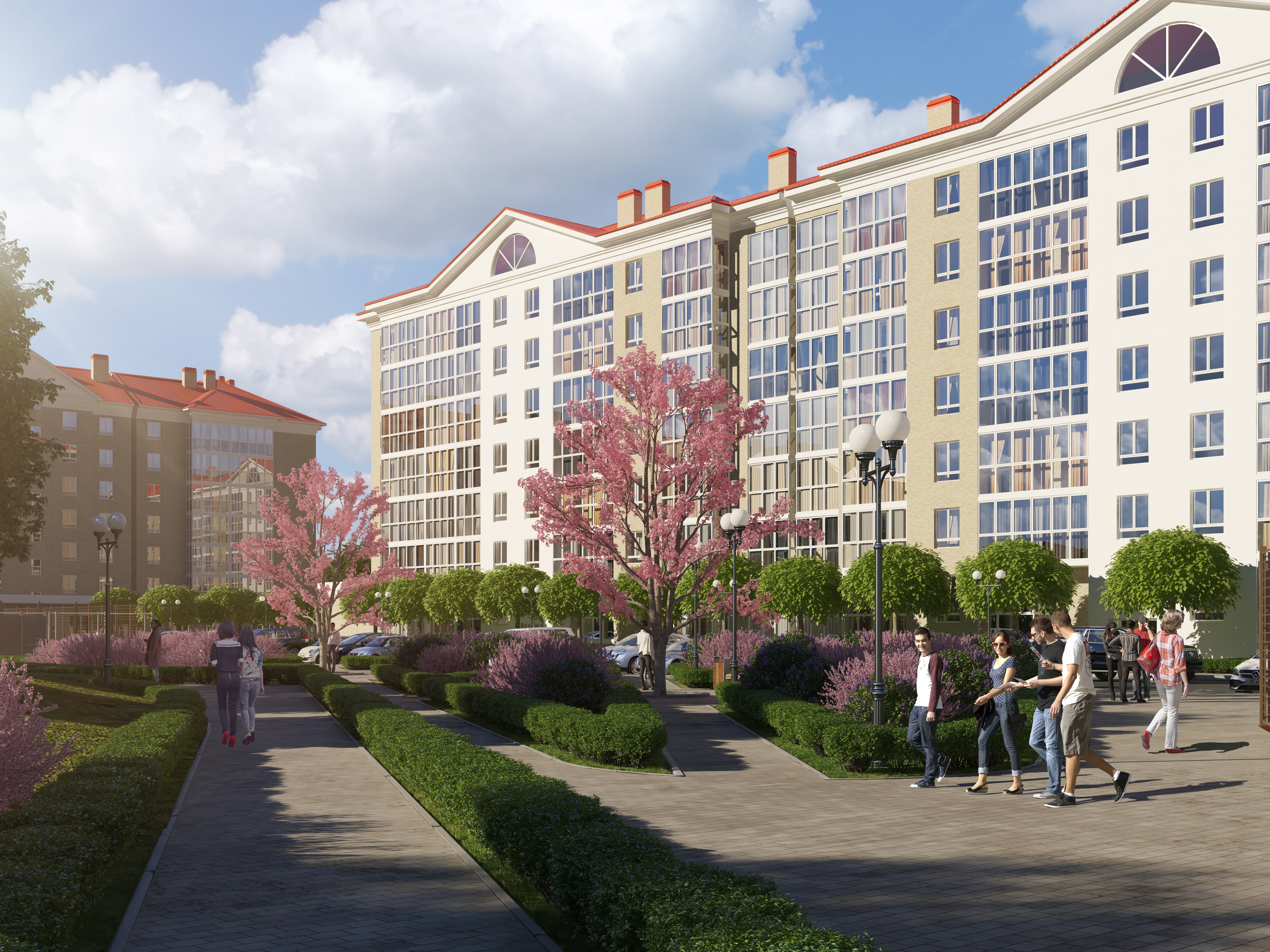 2-комн. квартира, 56.3 м² в ЖК Белые Росы