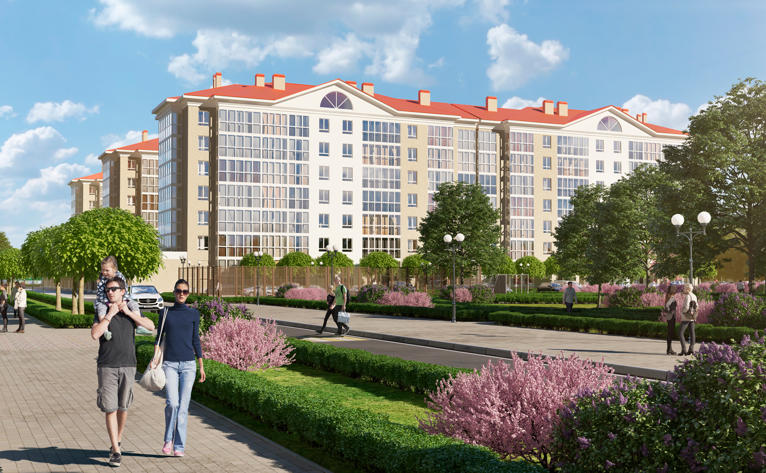 2-комн. квартира, 56.3 м² в ЖК Белые Росы