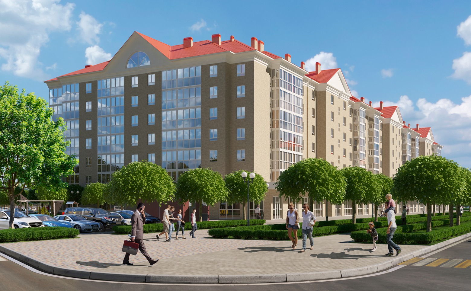 2-комн. квартира, 56.3 м² в ЖК Белые Росы