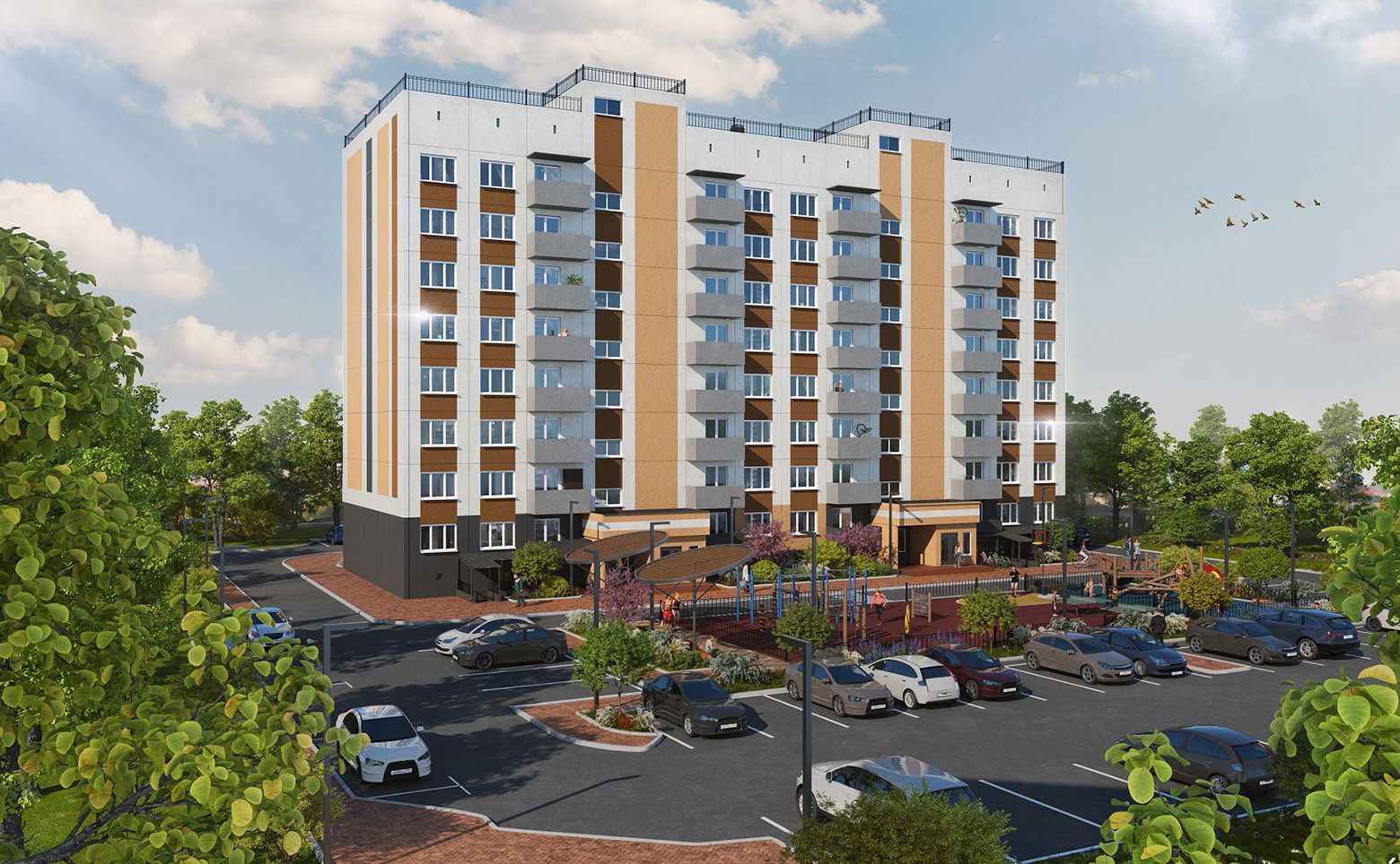 2-комн. квартира, 56.3 м² в ЖК Первый